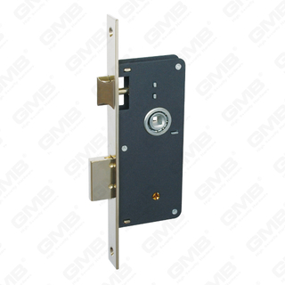 High Security Insteekslot Deurslot Staal Messing nachtschoot Zamak Messing klink kruis sleutelgat Slot Body [N7010BK]