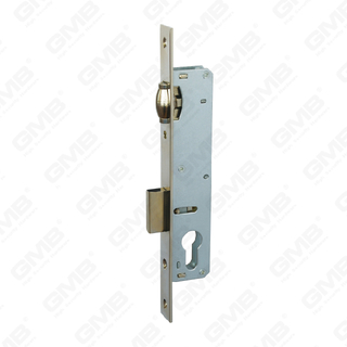 Hoge beveiliging aluminium deurslot smal slot cilindergat rolgrendel slot slotlichaam (153-20R 25R 30R 35R)