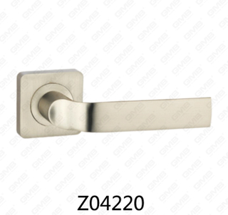 Zamak zinklegering aluminium rozet deurklink met ronde rozet (Z04220)