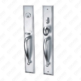 Oxygenaat aluminium deurgreep op plaatdeurhandgreep (GB-2)
