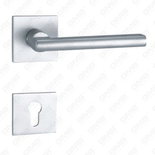 Oxygenaat aluminium deurgreep op plaatdeurhandgreep (GF513-G25)