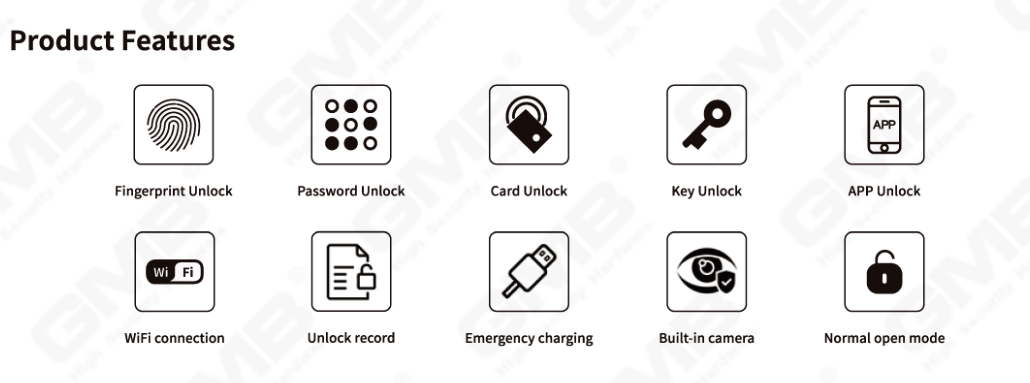 Smart Lock met camera (933)