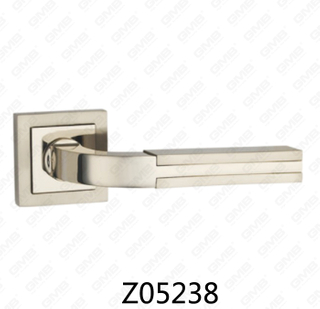 Zamak zinklegering aluminium rozet deurklink met ronde rozet (Z05238)