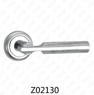 Zamak zinklegering aluminium rozet deurklink met ronde rozet (Z02130)