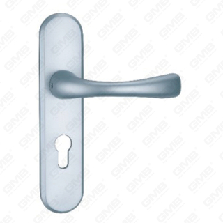 Oxygenaat aluminium deurgreep op plaatdeurhandgreep (G462-G86)