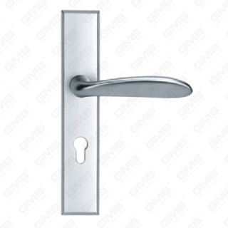 Oxygenaat aluminium deurgreep op plaatdeurklink (G505-G56)