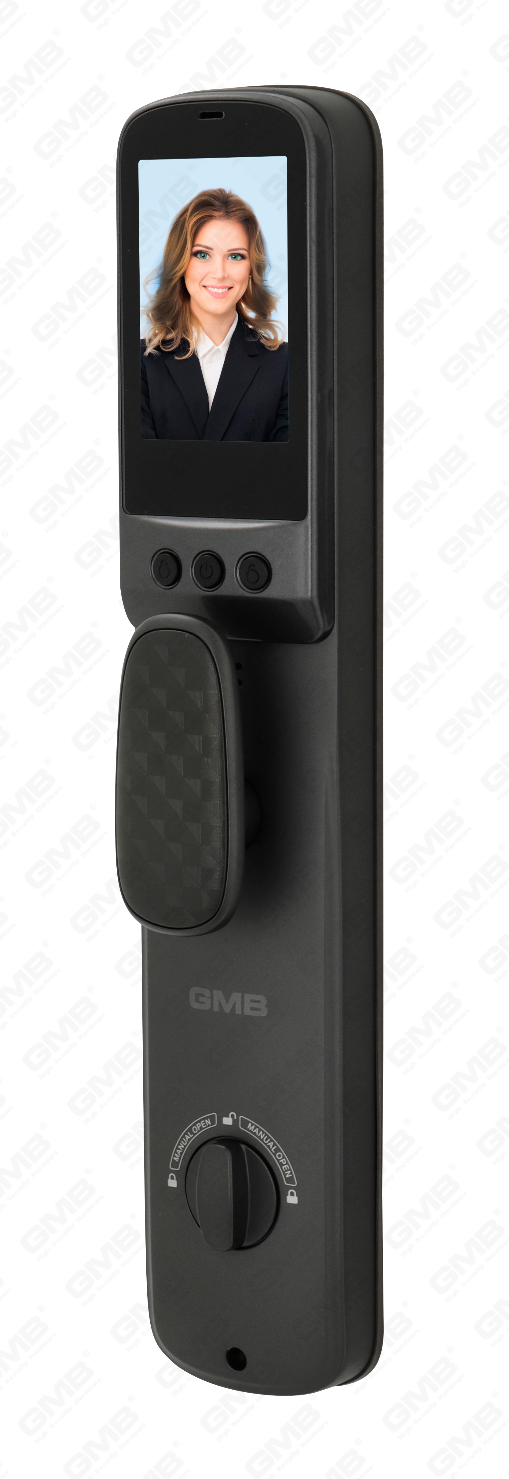 High Security Fingerprint/RFID-kaart/WiFi/Tuya/TT-app/met Camera Intelligent Anti-Peep Digital Smart Door Lock (826)