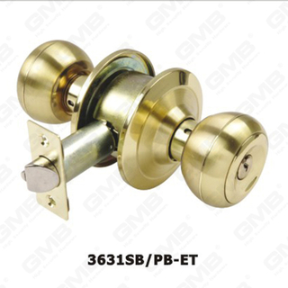 Moderne stijl ANSI Standard Cilindrical Knob Lock-serie (3631SB PB-ET)