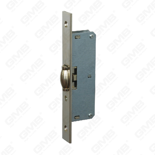 Hoog veiligheidsaluminium deurslot Smalle vergrendelingsrolvergrendeling Slotlichaam (6000R)