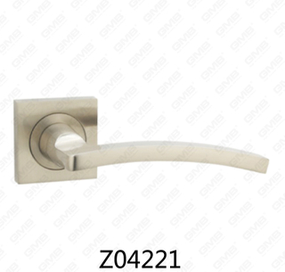 Zamak zinklegering aluminium rozet deurklink met ronde rozet (Z04221)