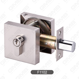 Veilige kwaliteit dubbele cilinder staal deadbolt deurslot [F1102]