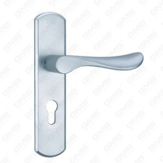 Oxygenaat aluminium deurgreep op plaatdeurhandgreep (G477-G80)