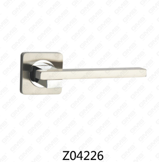 Zamak zinklegering aluminium rozet deurklink met ronde rozet (Z04226)