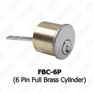 Standard Duty Deadbolt ANSI Grade 3 Standaard 6 Pin Volledige koperen cilinder (FBC-6P) 