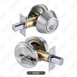 Veilige kwaliteit stalen deadbolt deurslot met knop [D101]