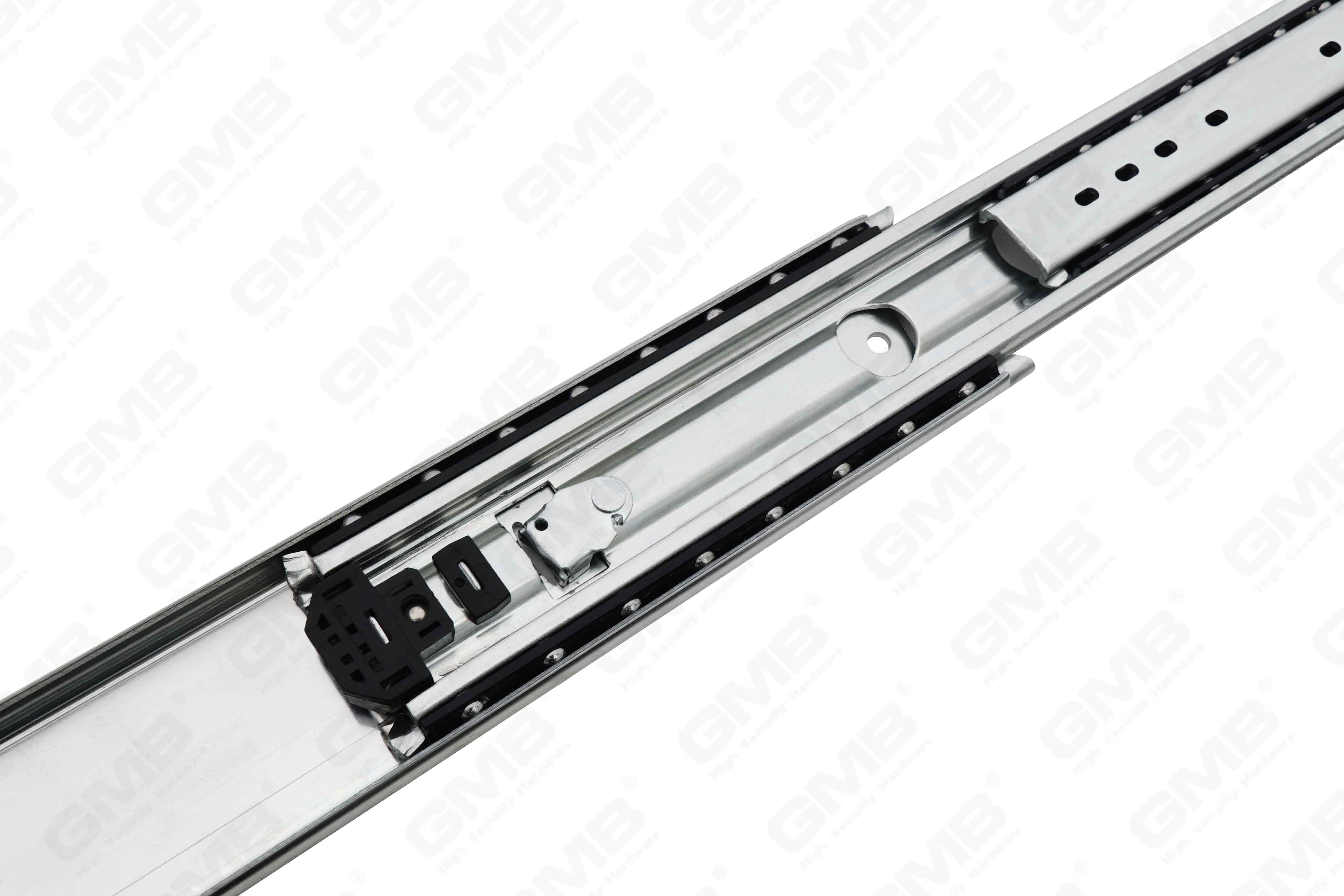 Extra Heavy Duty Full Extension Ball Lager Lock-In/Lock-Out Lade Slide (GMB-7603A)