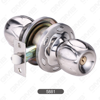 Beveiligingsslot Ball Lock zink legering cilindrische knop deurslot [5881]