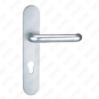Oxygenaat aluminium deurgreep op plaatdeurhandgreep (G502-G10)