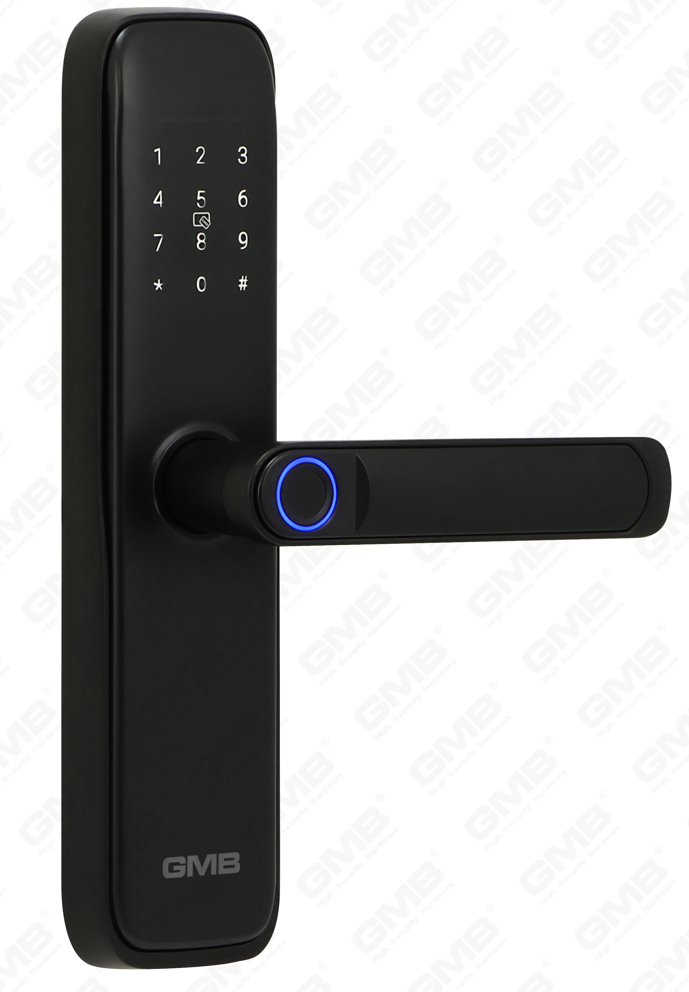 Hoge veiligheid vingerafdruk/RFID -kaart/wifi/tuya/tt app Digital Smart Door Lock (638)