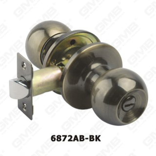 ANSI standaard buisvormige knop slot vierkante drive spindle speciaal ontwerp voor standaard tubulaire knop (6872AB-bk)