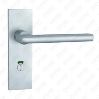 Oxygenaat aluminium deurgreep op plaatdeurhandgreep (G830-G25-BK)
