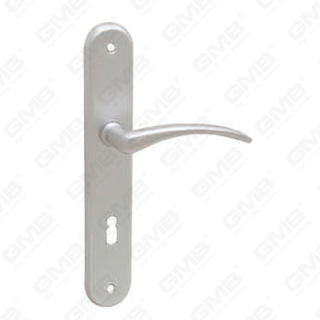 Deurklink trek houten deur hardware -handgreep slot deurgreep op bord voor de lockset van de stel door zinklegering of stalen deurplaatgreep (249)