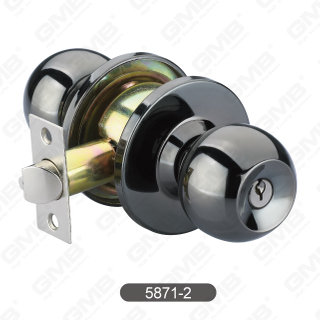 Beveiligingsslot Ball Lock roestvrijstalen cilindrische knopdeurslot [5871-2]