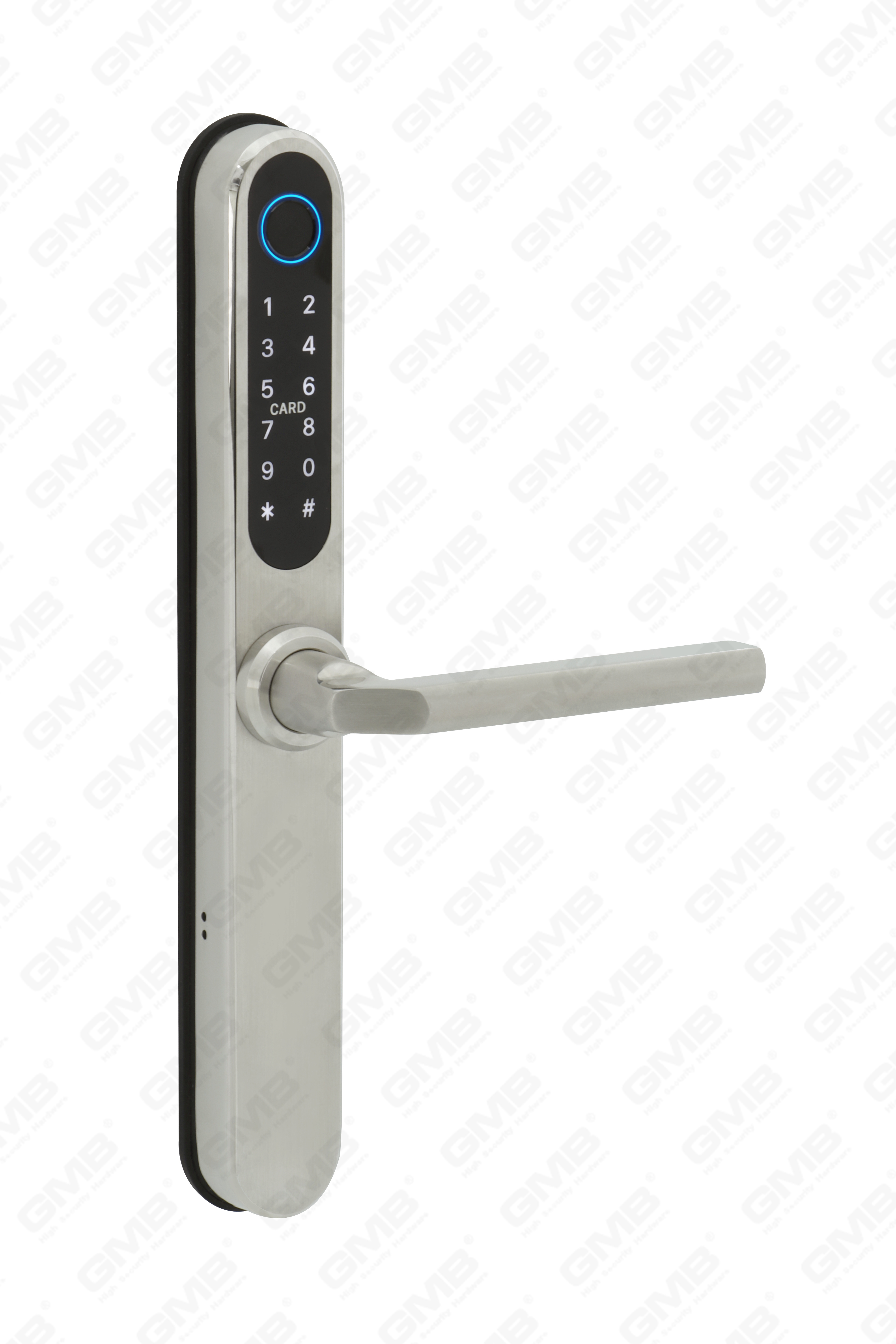 Europese standaard waterdichte sleutelloze invoer TT draadloos digitale wachtwoord vingerafdruk MF -kaart Smart Door Lock (U049)